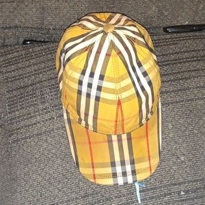 Original Burberry Vintage Check Baseball Cap